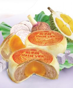 Bánh pía khoai môn sầu riêng 1 trứng 2 sao Tân Huê Viên 400gr