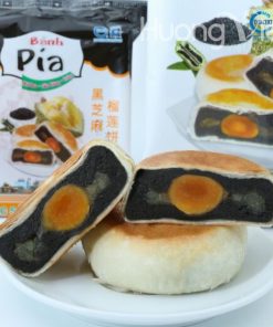 Bánh pía truyền thống mè đen sầu riêng 1 trứng Tân Huê Viên 540gr