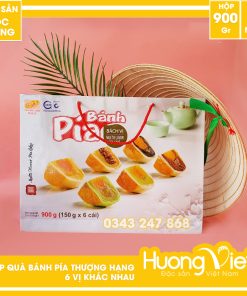 Hộp bánh pía bách vị 6 bánh Tân Huê Viên 900gr