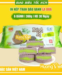 Bánh in đậu xanh sầu riêng 400g Tân Huê Viên Bánh in đậu xanh sầu riêng 400g Tân Huê Viên