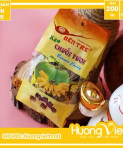 Kẹo chuối tươi Bến Tre 200g Kẹo chuối tươi Bến Tre 200g