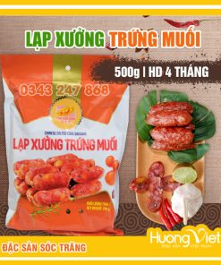 Lạp xưởng trứng muối Mai Quế Lộ 500g