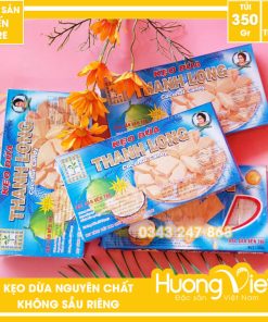 Kẹo dừa lá dứa sầu riêng Thanh Long 300g