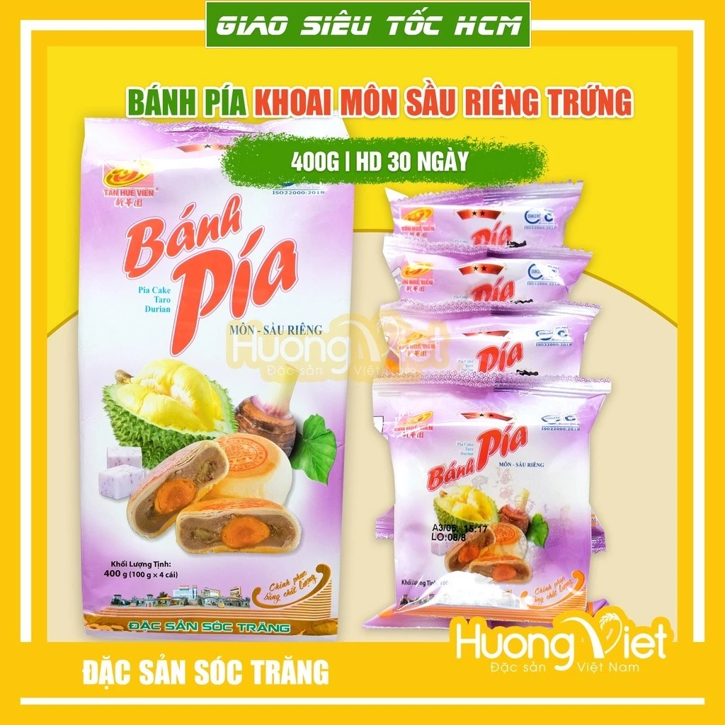chiếc bánh này mang đến cảm giác mộc mạc như chính củ khoai, trái sầu nơi miệt vườn.