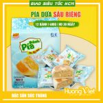Bánh pía dừa sầu riêng mini Tân Huê Viên 12 bánh (túi 500gr)