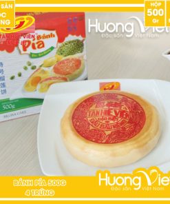 Bánh Pía 4 trứng đậu xanh sầu riêng Tân Huê Viên 500gr