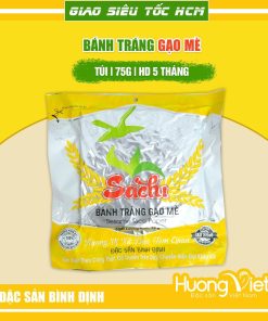 Bánh tráng nướng không đường Sachi Gạo Mè 75gr