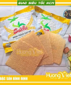 Bánh tráng nướng không đường Sachi Gạo Mè 75gr