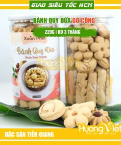 BÁNH QUY DỪA NHÂN ĐẬU PHỘNG XUÂN PHÚC 220G