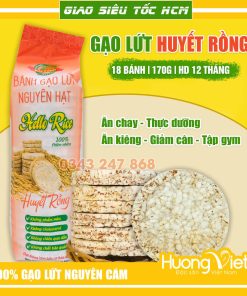 Bánh gạo lức tím than HaiFood 70gr