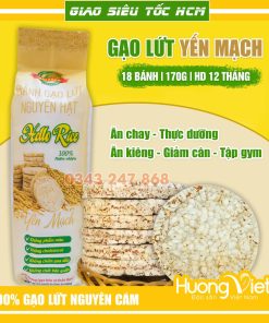 Bánh gạo lức tím than HaiFood 70gr