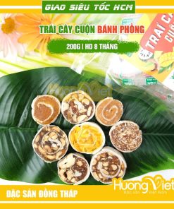 Trái cây thập cẩm cuộn Tư Bông 200gr