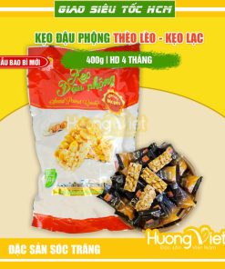 KẸO ĐẬU PHỘNG ĐẶC BIỆT TÂN HUÊ VIÊN 400GR