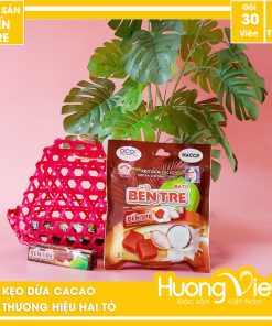 Kẹo dừa cacao Hai Tỏ 150gr