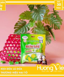 Kẹo dừa lá dứa sầu riêng Hai Tỏ 150gr
