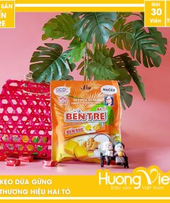 Kẹo dừa gừng Hai Tỏ 150gr