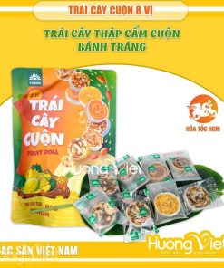 Trái cây thập cẩm cuộn Tư Bông 200gr Trái cây thập cẩm cuộn Tư Bông 200gr