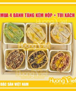 Bánh trung thu thập cẩm vi cá 2 trứng 200g (MS04)