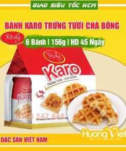 Bánh Karo sợi gà chà bông Richy 156gr
