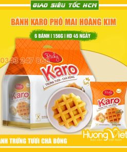 Bánh Karo phô mai hoàng kim 156gr