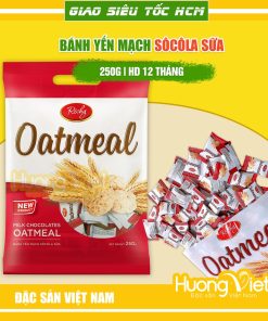 Bánh yến mạch socola sữa 250gr