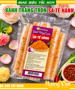 Bánh tráng cuộn sa tế hành Tân Nhiên - Túi 75g