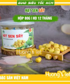 Hạt sen sấy dinh dưỡng 80g