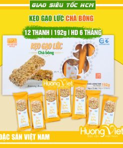 Kẹo gạo lức chà bông Tân Huê Viên 192g