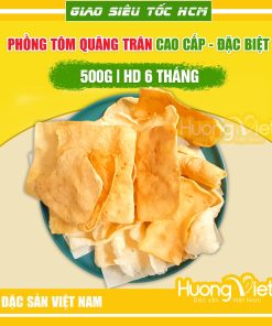 Bánh phồng tôm cao cấp đặc biệt Quãng Trân Sóc Trăng 500g