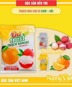 Thạch rau câu trái cây Ori Trust vị Đào - Mật Ong 240g