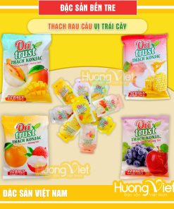 Thạch rau câu trái cây Ori Trust vị Đào - Mật Ong 240g
