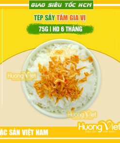 Tép sấy ăn liền tẩm gia vị không cay Tân Tiến 75g