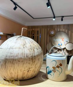 Vỏ bình giữ nhiệt trái dừa - đựng được bình 0.8l