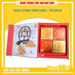Hộp quà bánh trung thu Tân Huê Viên HƯƠNG VIỆT - HV07