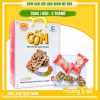 Cốm gạo lức đậu xanh mè đen Tân Huê Viên 250g