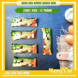  Bánh dừa nướng Thái Bình hộp 230g - Đặc sản Quảng Nam