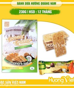 Bánh dừa nướng Thái Bình hộp 230g - Đặc sản Quảng Nam
