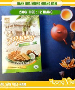 Bánh dừa nướng Thái Bình hộp 230g - Đặc sản Quảng Nam