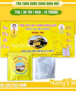Trà cung đình Huế Đức Phượng Danh Trà 75g (30 túi lọc) Trà cung đình Huế Đức Phượng Danh Trà 75g (30 túi lọc)