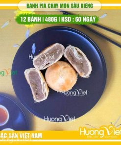 Bánh pía chay môn sầu riêng 480g