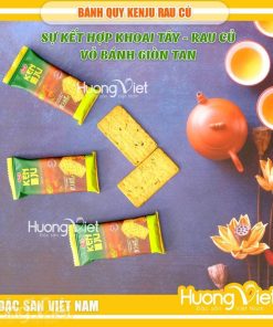 Bánh quy Kenju vị rau củ Richy giòn tan (16 gói x 12g)