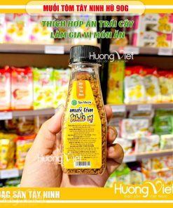 Muối chấm trái cây Nhất Vị - Đặc sản Muối Tôm Tây Ninh hũ 90g