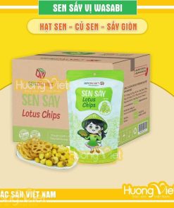 Sen sấy giòn vị Wasabi đặc sản Đồng Tháp - Đại Việt gói 30g