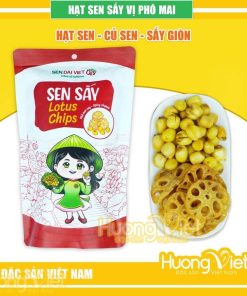 Sen sấy giòn vị Phô mai cay đặc sản Đồng Tháp - Đại Việt gói 30g