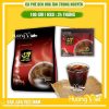 Cà phê đen hòa tan Không Đường G7 Trung Nguyên túi 100 gói