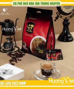 Cà phê đen hòa tan Không Đường G7 Trung Nguyên túi 100 gói