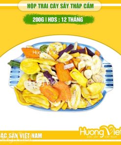 Trái cây sấy giòn xốp thập cẩm Thuận Hương hộp 200g
