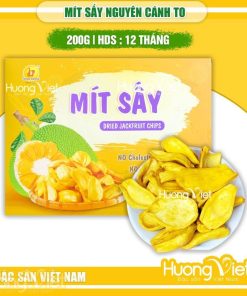 Mít sấy nguyên cánh giòn tan Thuận Hương hộp 200g