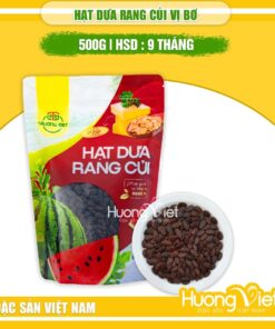 Hạt dưa sạch rang vị Bơ muối Trường Đạt - Túi zip 500g