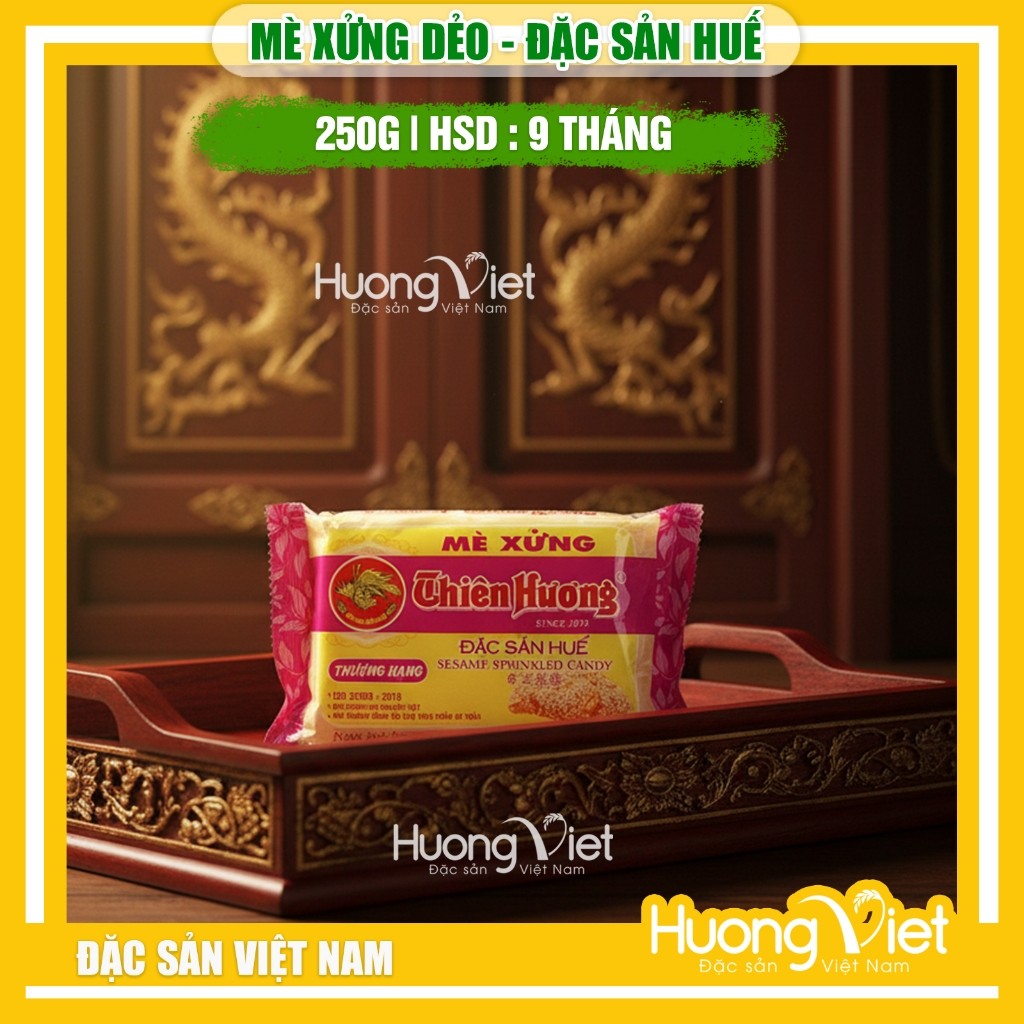 Mè xửng Huế dẻo thơm hiệu Thiên Hương gói 250g